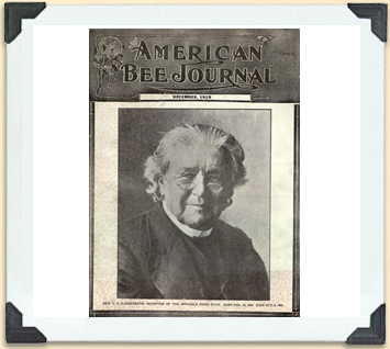 Lorenzo Langstroth learned about bee space through backyard observation, then promoted it as a key concept in the construction of hives and placement of frames. 