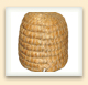 Although straw skeps are still used in marketing honey, they were common in Canada only up to 1800.  